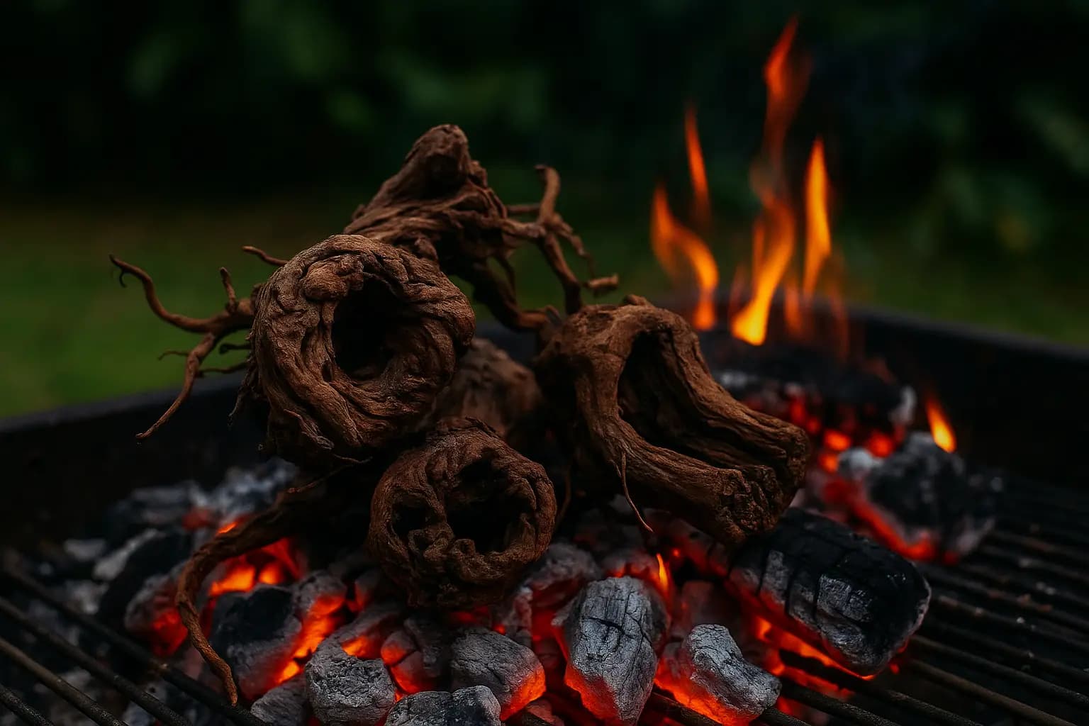 Bois de vigne pour barbecue : un bois d'exception pour des cuissons authentiques